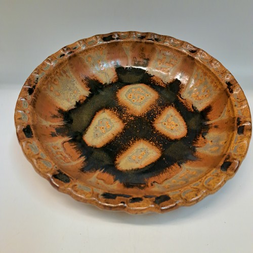 Click to view detail for #241149 Pie Plate Brown 9x9 $22